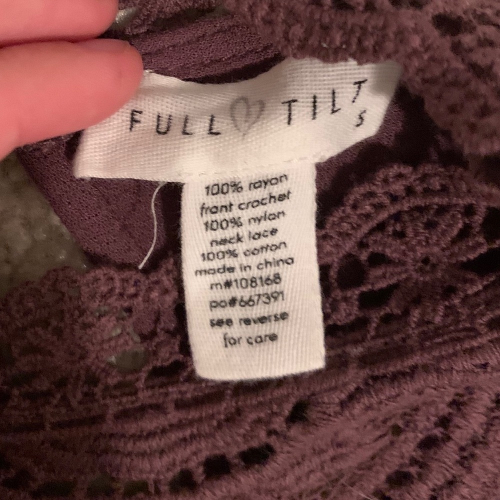 Plum PacSun Top - Picture 5 of 5